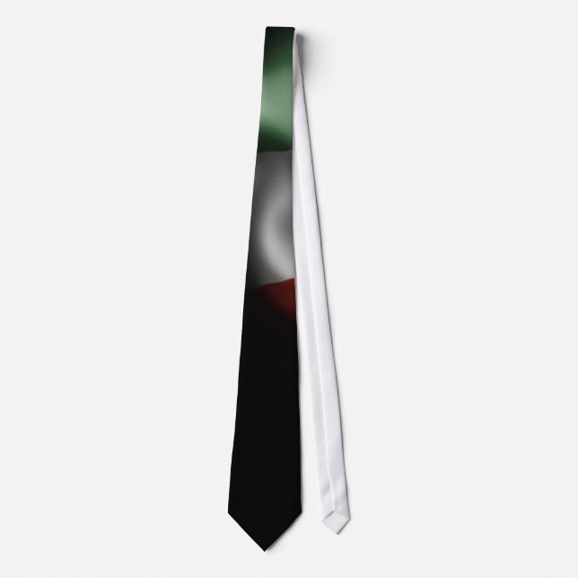 Italy Italian Pride Flag Tie (Front)