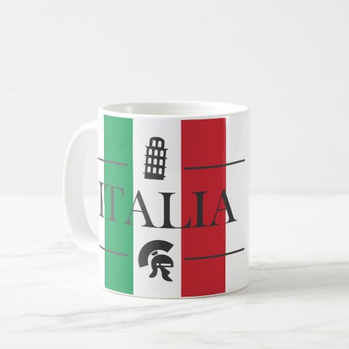 Italy _ Italian Symbols Coffee Mug
