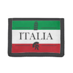 Italy - Italian Symbols Trifold Wallet at Zazzle