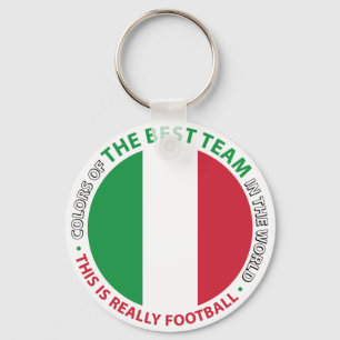 Italy Italy Art Shield Keychain