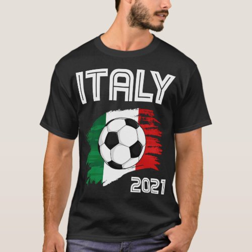 Italy Jersey Soccer 2021 T_Shirt