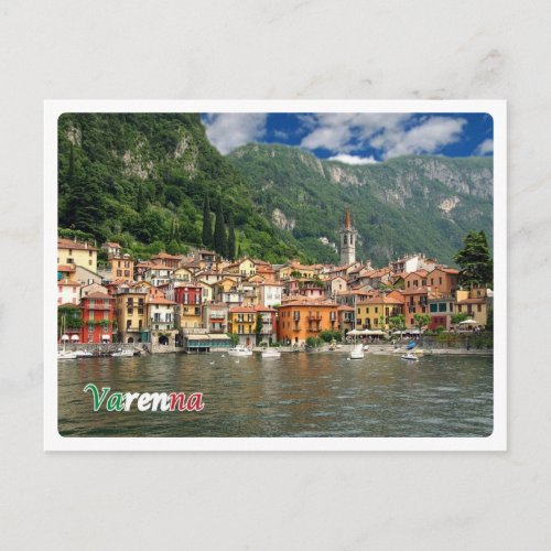 Italy _ Lake Como _ Varenna _ Postcard
