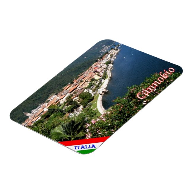Italy - Lake Maggiore - Cannobio - Magnet (Left Side)