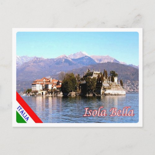 Italy _ Lake Maggiore _ Isola Bella _ Postcard