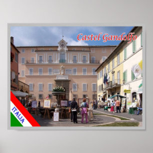 Italy - Lazio - Castel Gandolfo - Papal Palace - Poster