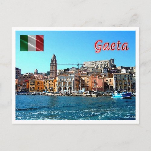 Italy _ Lazio _ Gaeta Medioevale _ Sea View _ Postcard