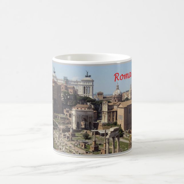 Italy - Lazio - Rome - Foro Romano - Coffee Mug (Center)