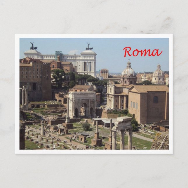 Italy - Lazio - Rome - Foro Romano - Postcard (Front)