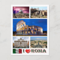 Italy - Lazio - Rome - I Love -