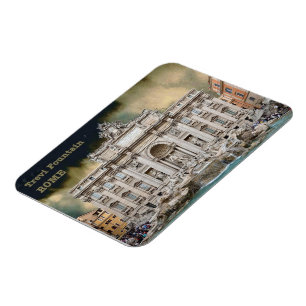 Italy - Lazio - Rome - Trevi Fountain - Magnet