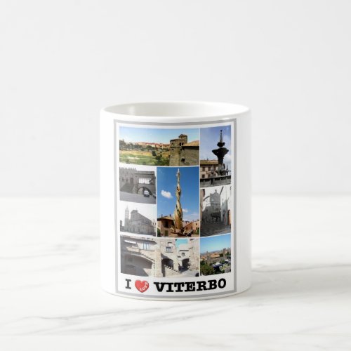 Italy _ Lazio _ Viterbo _ I Love _ Coffee Mug