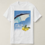 Italy Lemons Vintage style travel poster T-Shirt<br><div class="desc">Italy Lemons beautiful Vintage style travel poster</div>