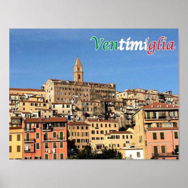 Italy - Liguria - Ventimiglia - Poster (Front)