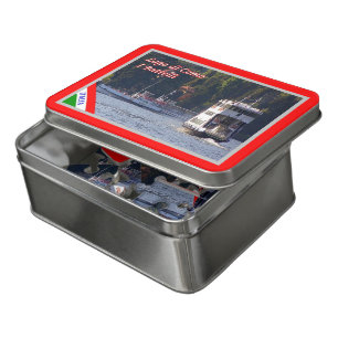 Italy - Lombardy - Lake Como - Boats - Jigsaw Puzzle