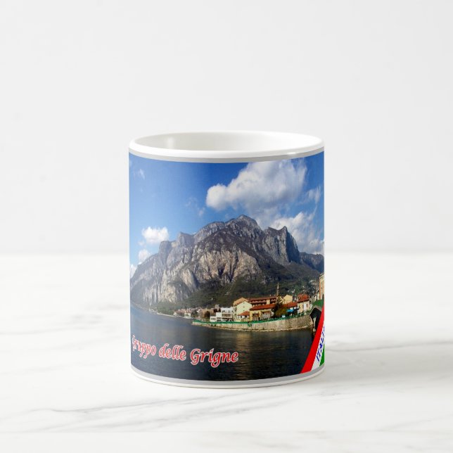 Italy - Lombardy - Lake Como - Gruppo delle Grigne Coffee Mug (Center)