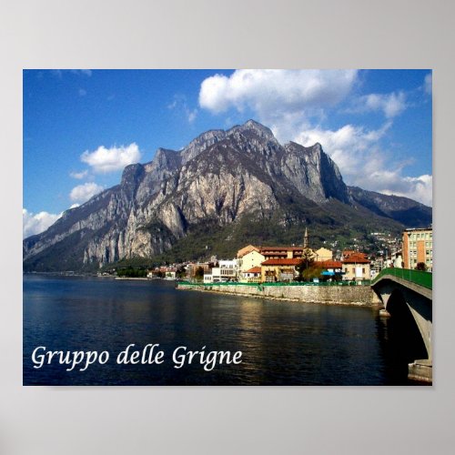 Italy _ Lombardy _ Lake Como _ Poster