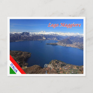 Italy - Lombardy - Lake Maggiore - Postcard