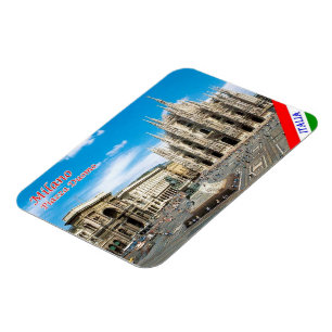 Italy - Lombardy - Milan - Duomo Square - Magnet