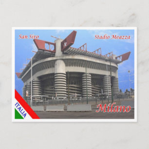 Italy - Lombardy - Milan - San Siro Stadium Meazza Postcard