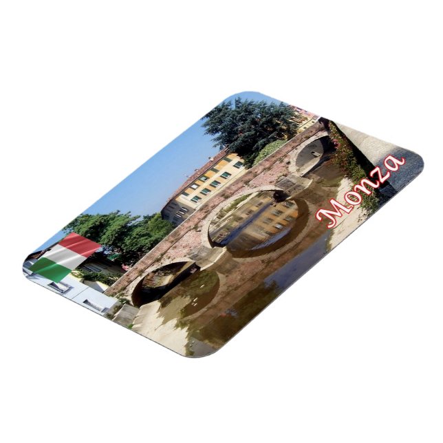 Italy - Lombardy - Monza -San Gerardino Bridge - Magnet (Left Side)