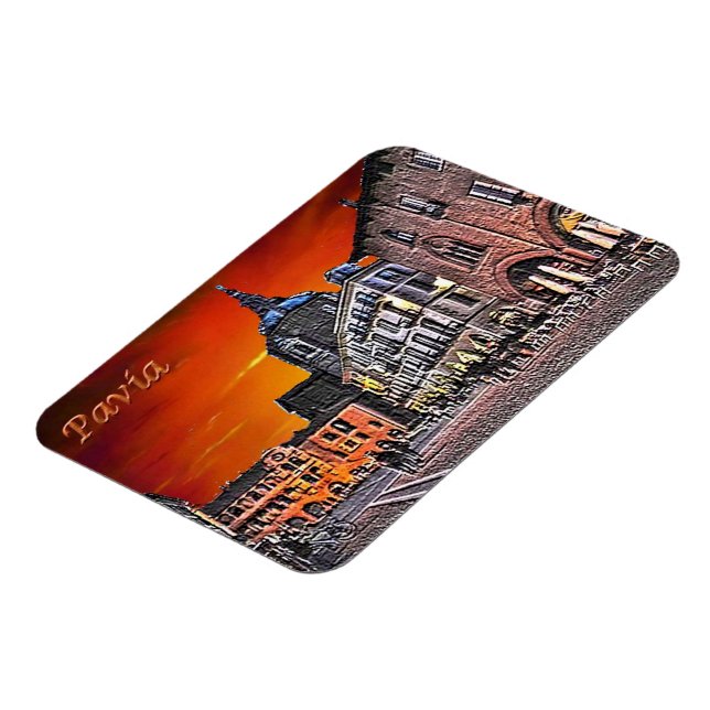 Italy - Lombardy - Pavia - Magnet (Left Side)