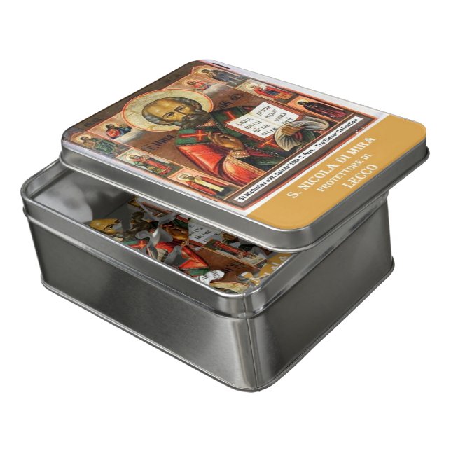 Italy - Lombardy - San Nicola di Mira - Jigsaw Puzzle (Lid Open)