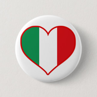 Italy Love Pinback Button