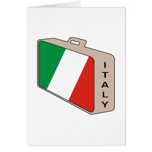 Italy Luggage Cards (Front)