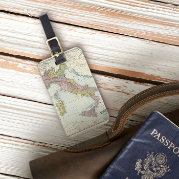 Italy. Luggage Tag by davidrumsey at Zazzle