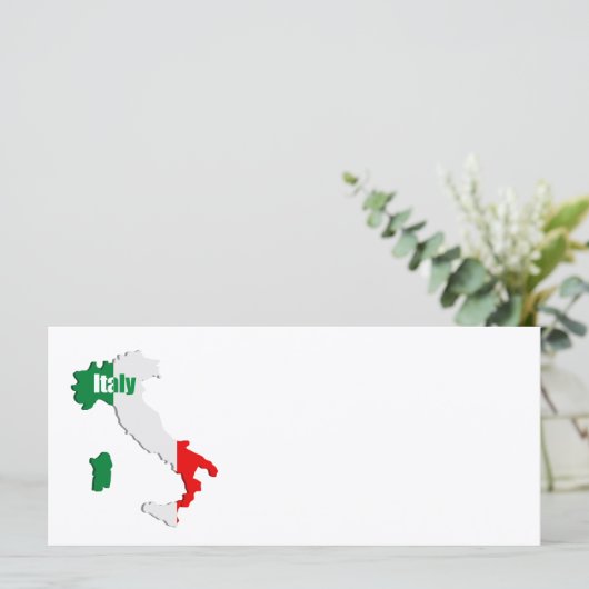 Italy map (Standing Front)