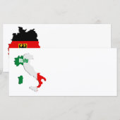 Italy map (Front/Back)
