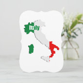 Italy map (Standing Front)