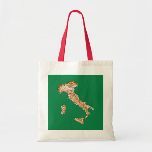Italy Map Bag
