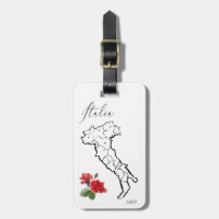 *~* Italy Map Italia Italian Language Roses