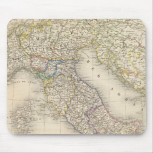 Italy Map Mouse Pad