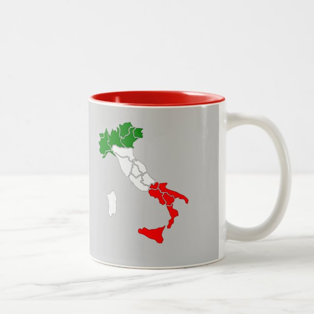 Italy map mug (Right)