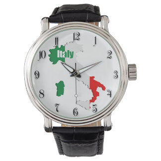 Italy map watch