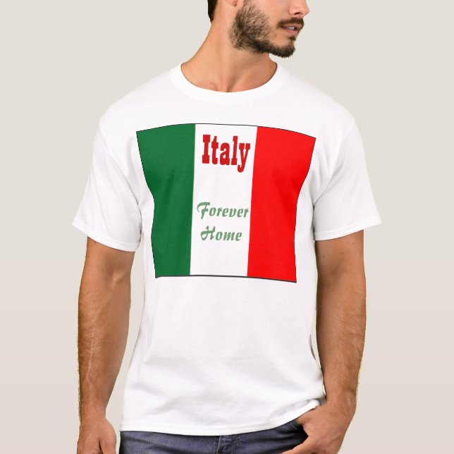 Italy mens t-shirts (Front)
