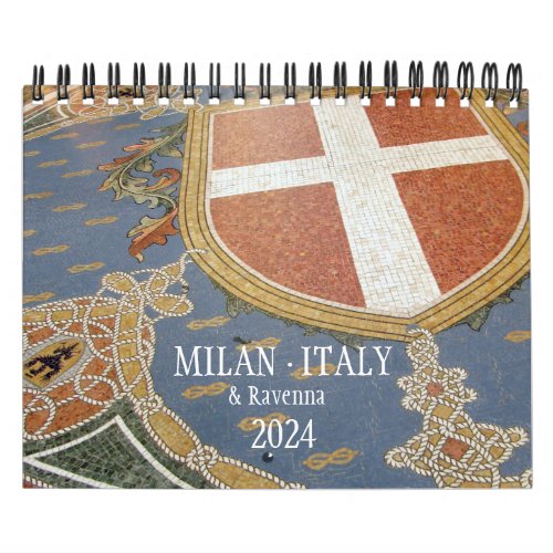 ITALY _ Milan  Ravenna Calendar 2024