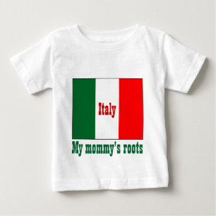 Italy my mommy's roots baby T-Shirt