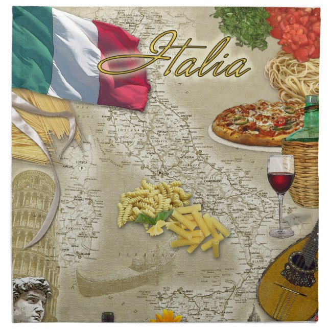 Italy Napkin (Front)