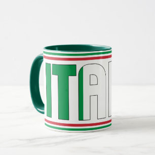 Italy National Flag Patriotic Coffee Mug