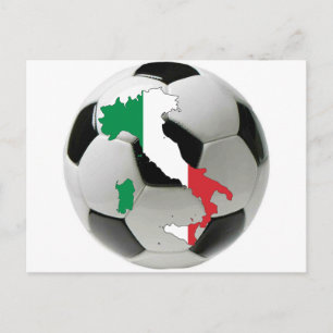 Italy national team postcard