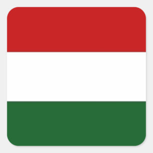 Italy or Mexico banner / flag Square Sticker