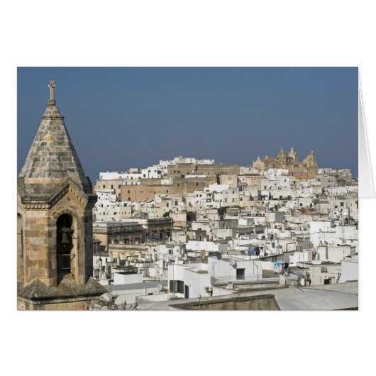 Italy, Ostuni, close up view of old city (Front Horizontal)