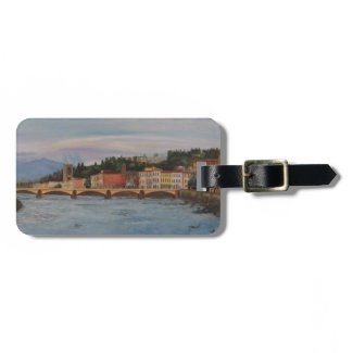 Italy Painting Luggage Tag