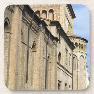 Italy, Parma, Tower of San Giovanni Church Beverage Coaster
