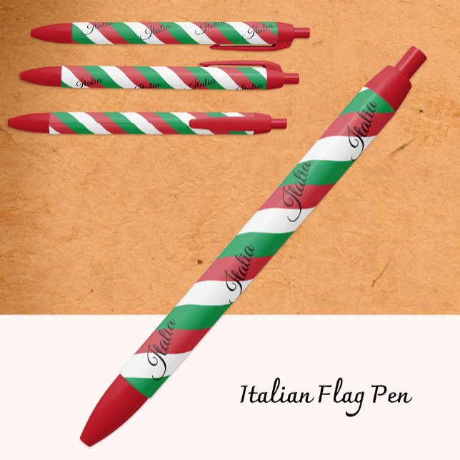 Italy Pen, Italian Flag school / office Pen (Creator Uploaded)