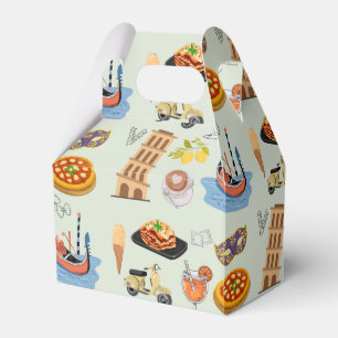 Italy Perfect Vacation Favor Boxes