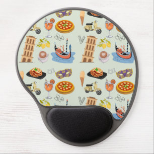 Italy Perfect Vacation Gel Mouse Pad
